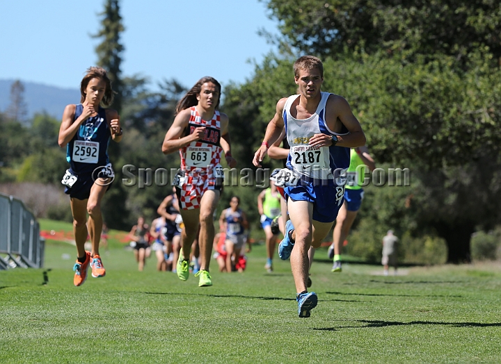 2015SIxcHSD2-086.JPG - 2015 Stanford Cross Country Invitational, September 26, Stanford Golf Course, Stanford, California.